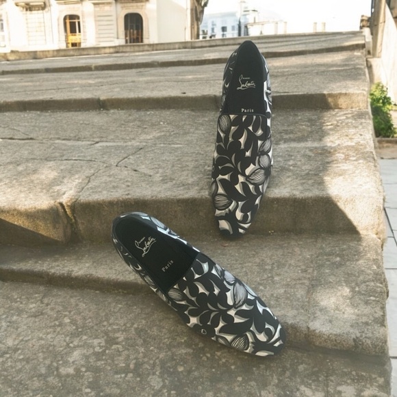 Christian Louboutin Dandelion Petunia Loafers Size 44 $945 - Picture 4 of 6